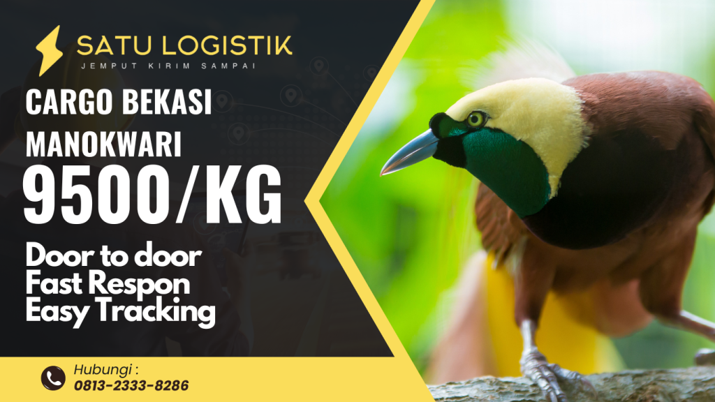 cargo bekasi manokwari